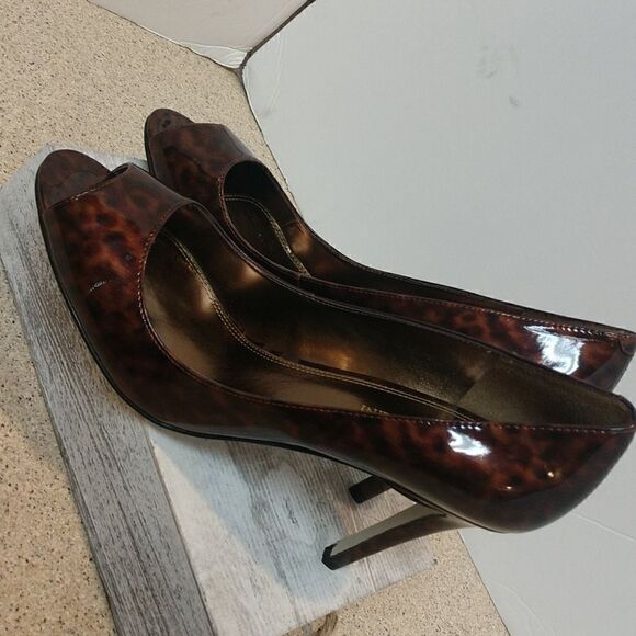 👍 Leopard Heels New Size 9.5. A5 - Picture 3 of 5